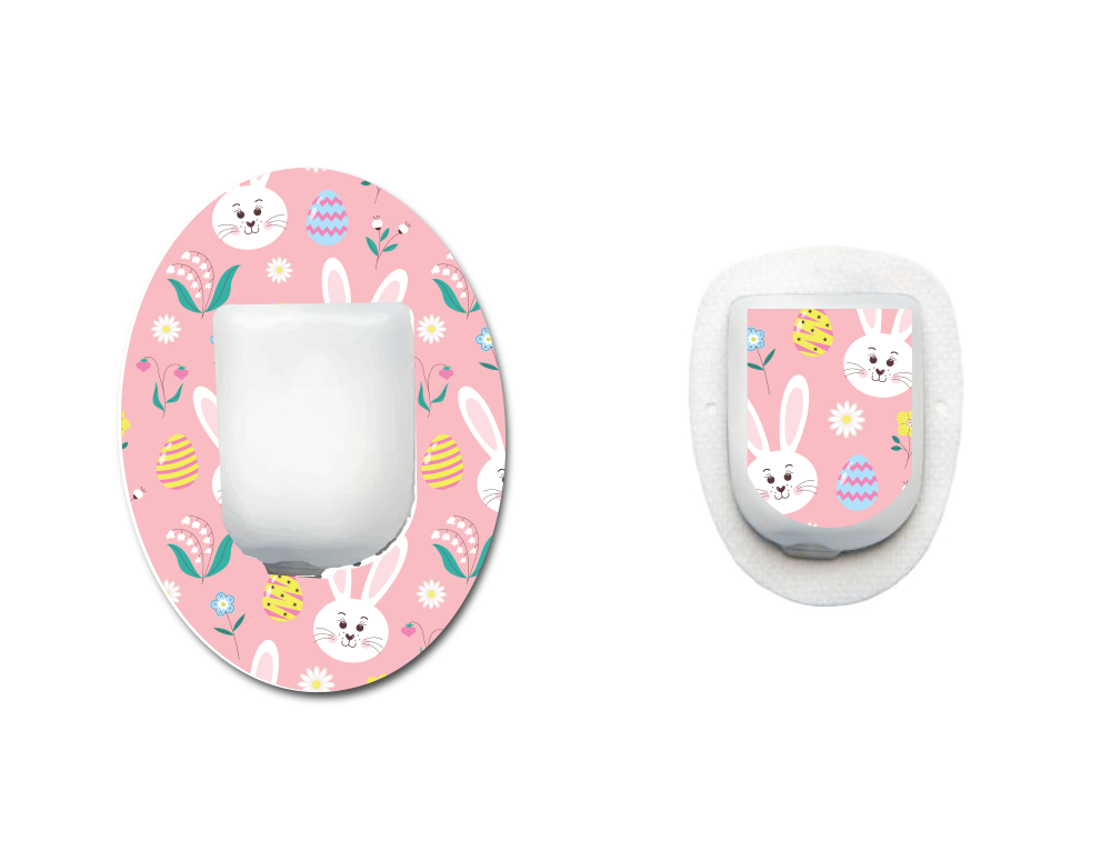 Pink Bunny Rabbits CGM Set