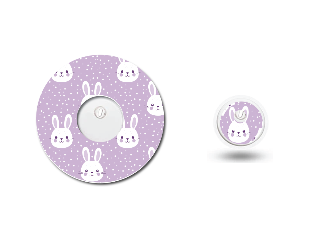 Purple Bunnies CGM Set