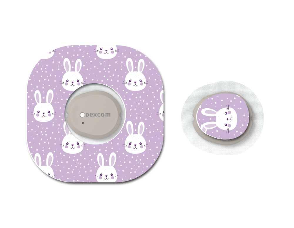 Purple Bunnies CGM Set