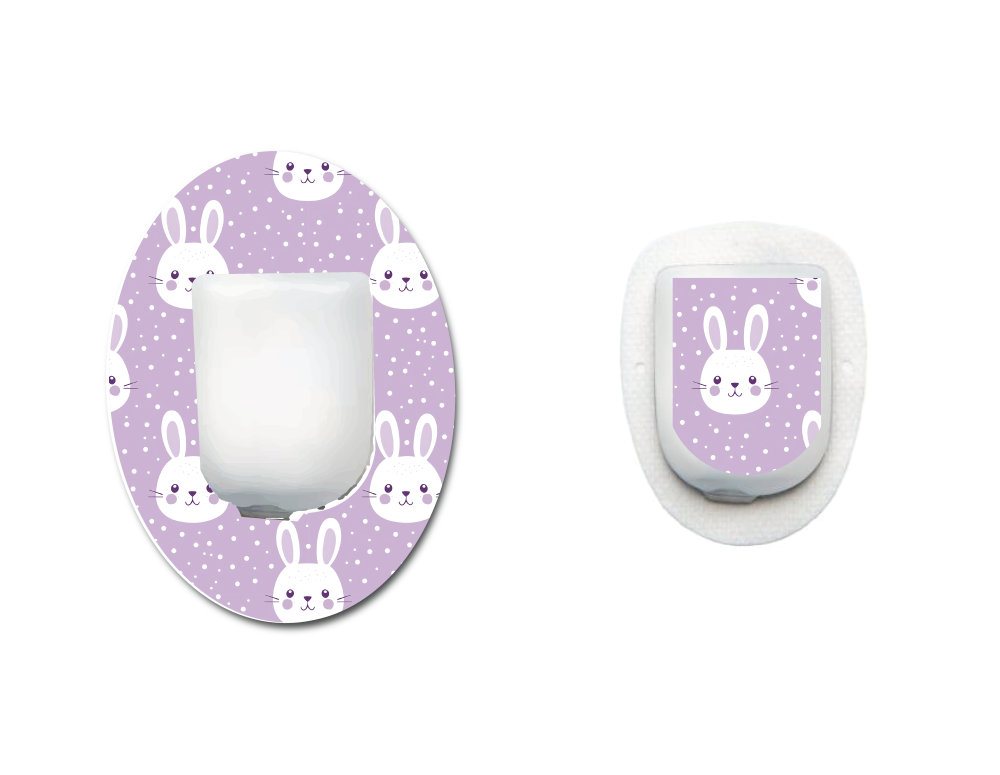 Purple Bunnies CGM Set