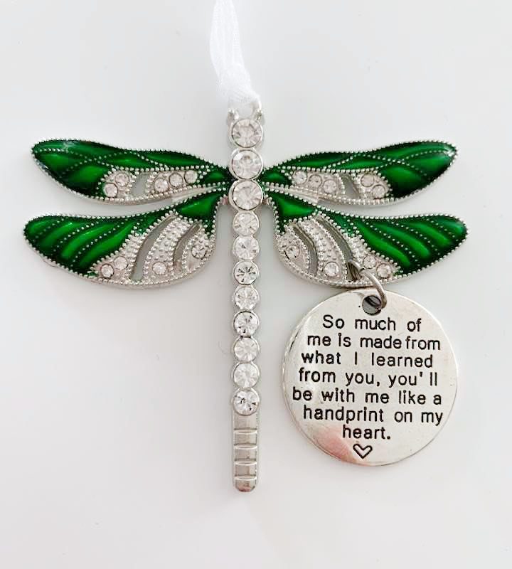 Green Dragonfly Pendant Series