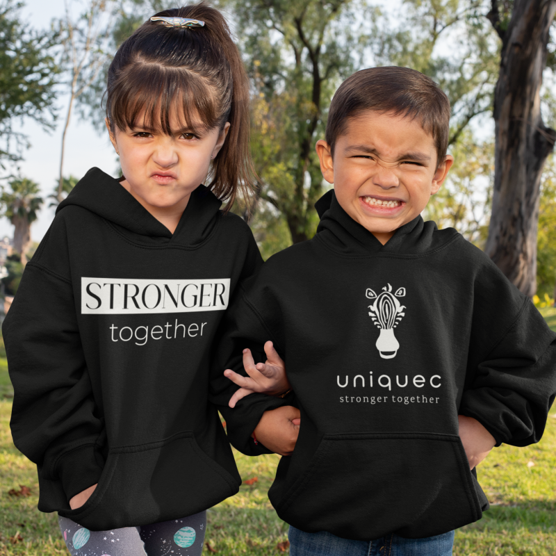 mockup-of-brother-and-sister-wearing-hoodies-at-the-park-31669